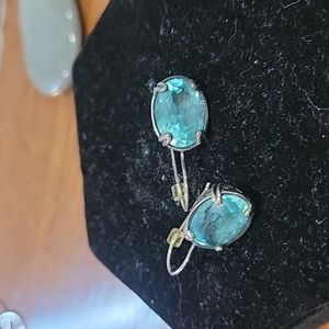 Silpada aquamarine colored stone - matching necklace also listed for sale